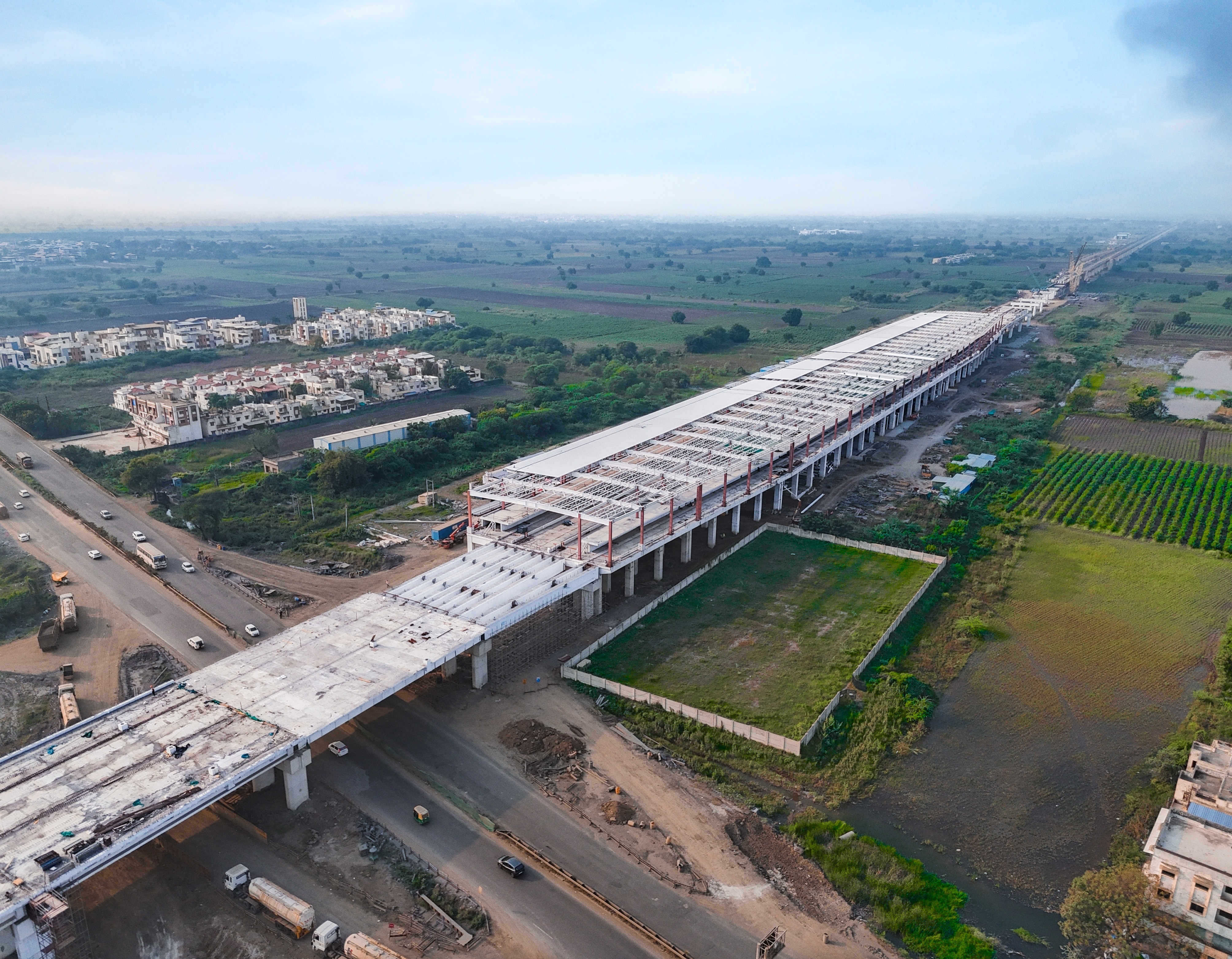 વલસાડ જિલ્લામાં એસબીએસ (અન્ડર-સ્લંગ), ઑક્ટોબર 2023.